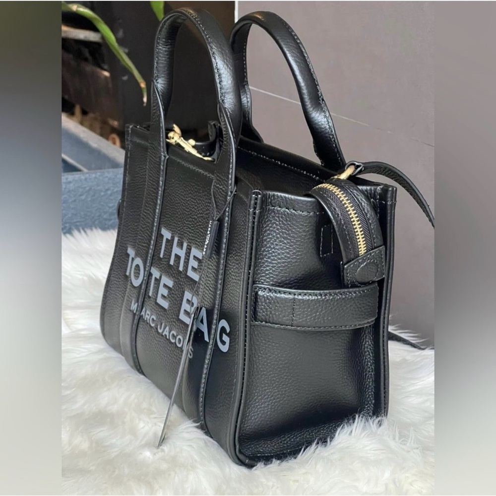 🌟3 X Host Pick🌟Marc Jacobs The Leather Small Tote Bag - Picture 12 of 14
